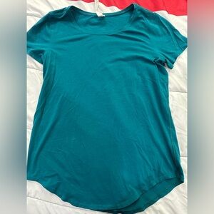 Lululemon teal love tee